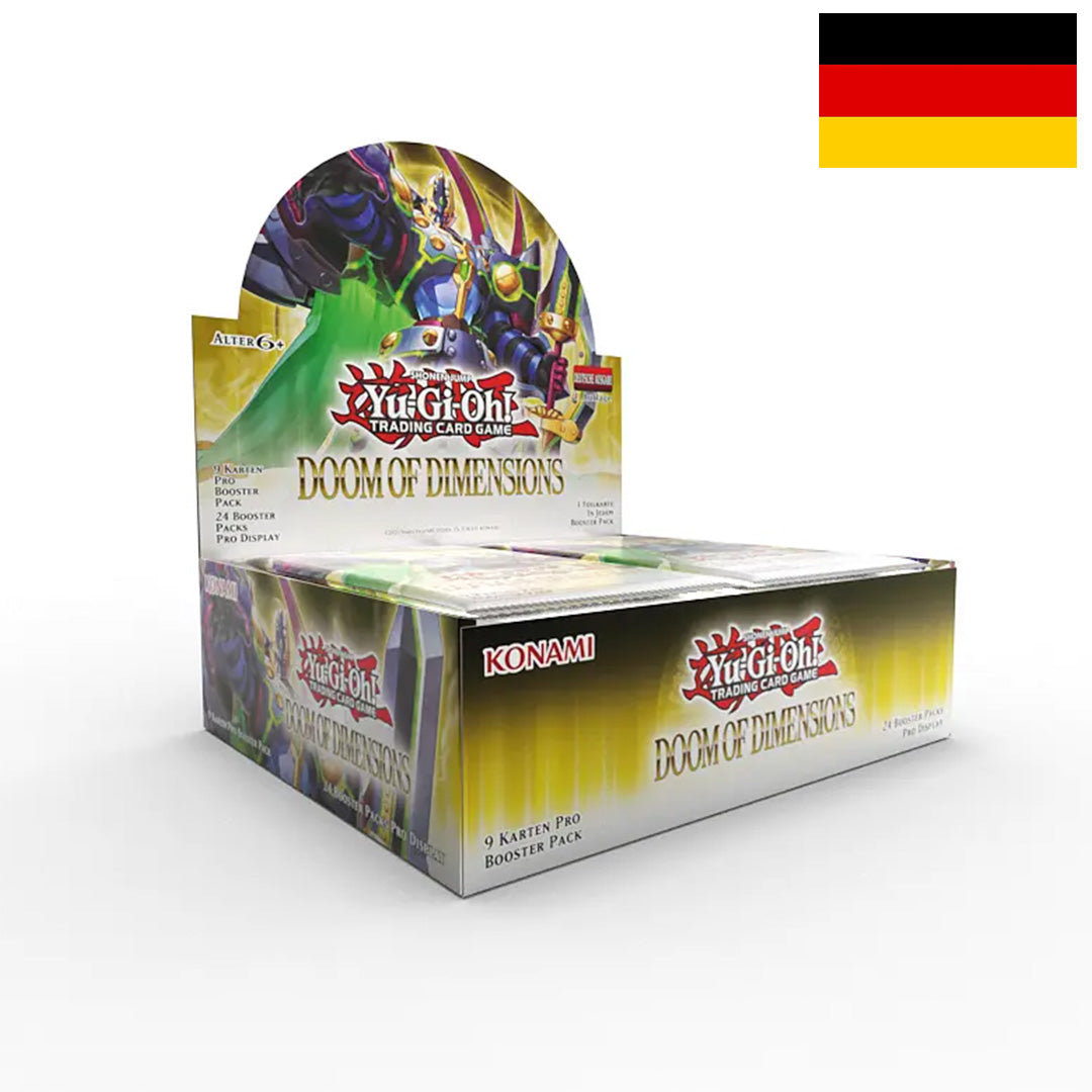 Doom of Dimensions – Yu-Gi-Oh! Booster Display - 🇩🇪 Deutsch CoolUp Cards